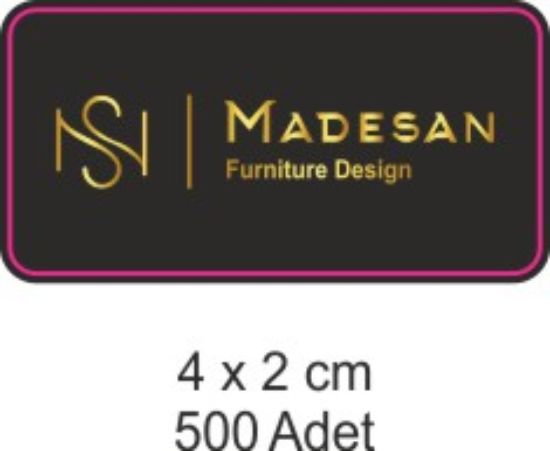 Sobe Reklam Normal Kesimli Damla Etiketler