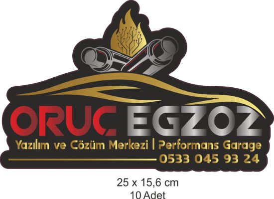 Sobe Reklam Normal Kesimli Damla Etiketler