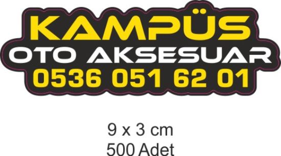 Sobe Reklam Normal Kesimli Damla Etiketler