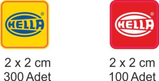 Sobe Reklam Normal Kesimli Damla Etiketler