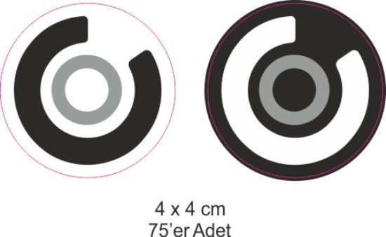 Sobe Reklam Normal Kesimli Damla Etiketler