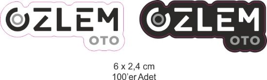 Sobe Reklam Normal Kesimli Damla Etiketler