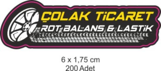 Sobe Reklam Normal Kesimli Damla Etiketler