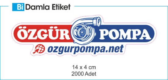 Sobe Reklam Normal Kesimli Damla Etiketler