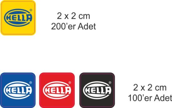 Sobe Reklam Normal Kesimli Damla Etiketler