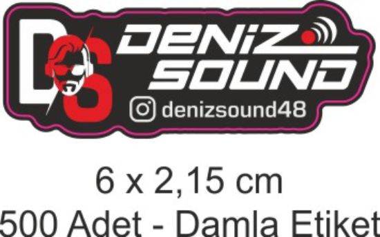 Sobe Reklam Normal Kesimli Damla Etiketler