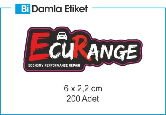 Sobe Reklam Normal Kesimli Damla Etiketler