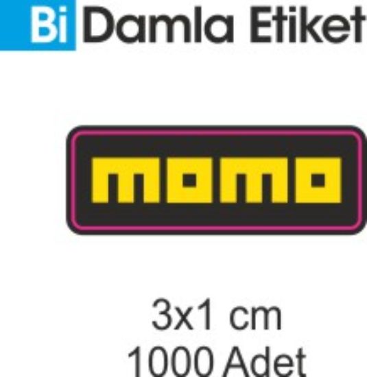 Sobe Reklam Normal Kesimli Damla Etiketler
