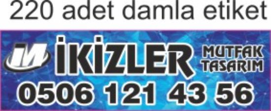 Sobe Reklam Normal Kesimli Damla Etiketler