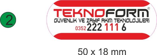 Sobe Reklam Normal Kesimli Damla Etiketler