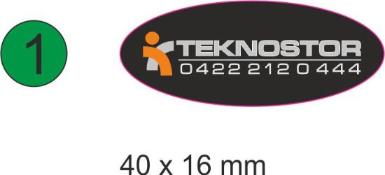 Sobe Reklam Normal Kesimli Damla Etiketler