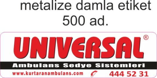 Sobe Reklam Normal Kesimli Damla Etiketler