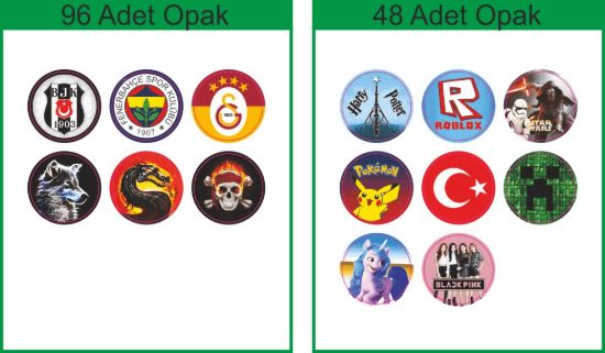 Sobe Reklam Normal Kesimli Damla Etiketler