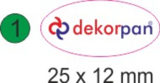 Sobe Reklam Normal Kesimli Damla Etiketler