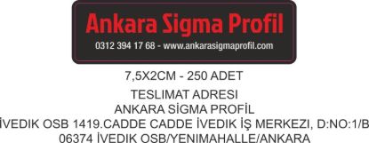 Sobe Reklam Normal Kesimli Damla Etiketler