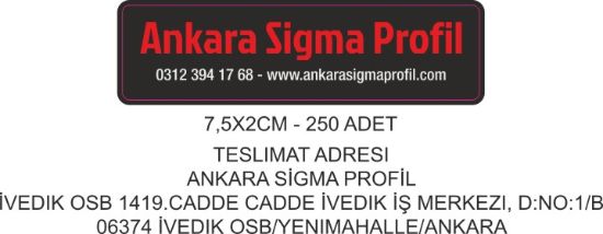 Sobe Reklam Normal Kesimli Damla Etiketler