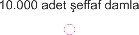 Sobe Reklam Normal Kesimli Damla Etiketler