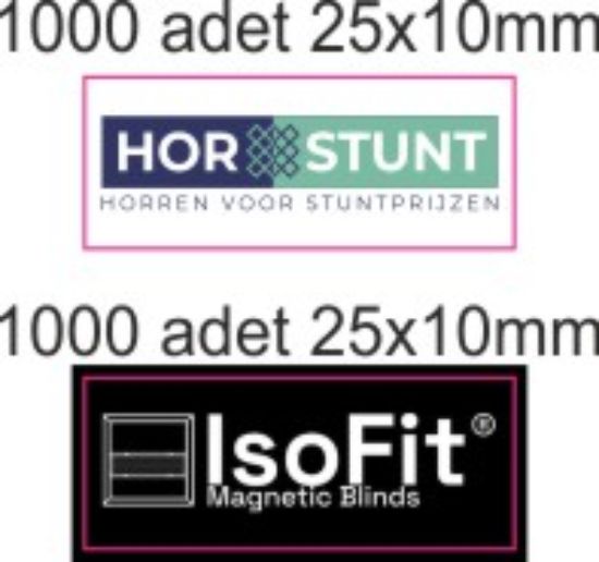 Sobe Reklam Normal Kesimli Damla Etiketler