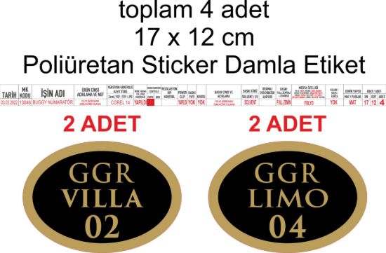 Sobe Reklam Normal Kesimli Damla Etiketler