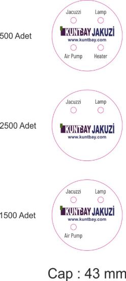 Sobe Reklam Normal Kesimli Damla Etiketler