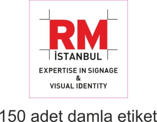 Sobe Reklam Normal Kesimli Damla Etiketler