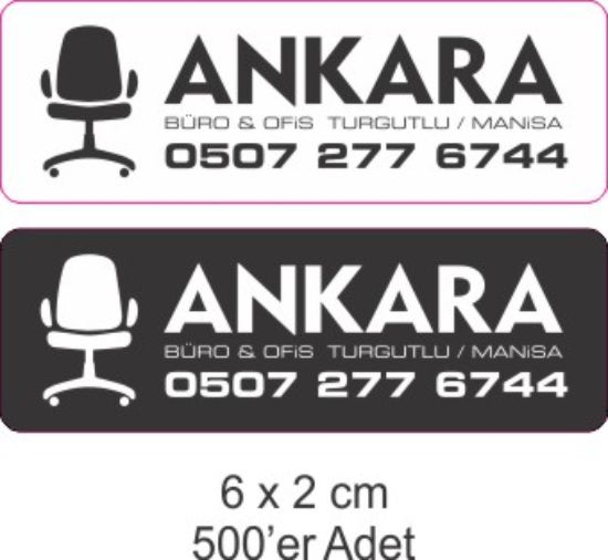 Sobe Reklam Normal Kesimli Damla Etiketler