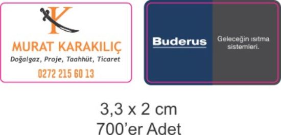 Sobe Reklam Normal Kesimli Damla Etiketler