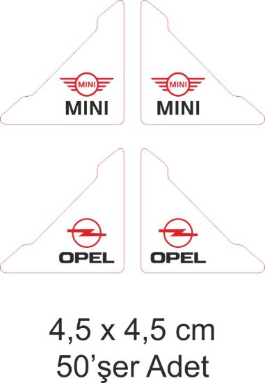 Sobe Reklam Normal Kesimli Damla Etiketler