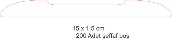 Sobe Reklam Normal Kesimli Damla Etiketler