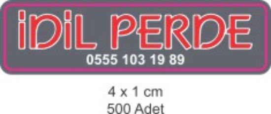 Sobe Reklam Normal Kesimli Damla Etiketler