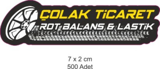 Sobe Reklam Normal Kesimli Damla Etiketler