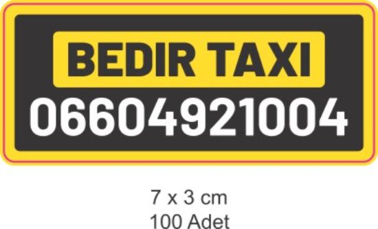 Sobe Reklam Normal Kesimli Damla Etiketler