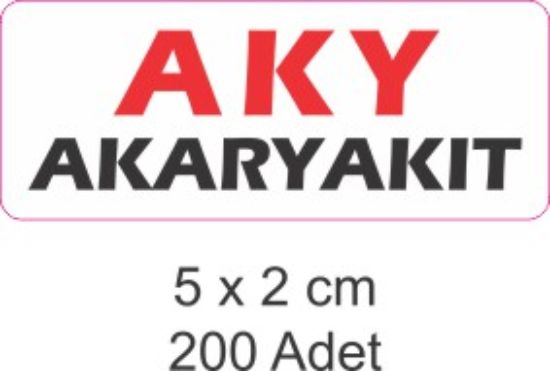 Sobe Reklam Normal Kesimli Damla Etiketler