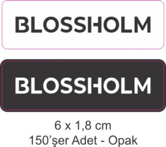 Sobe Reklam Normal Kesimli Damla Etiketler