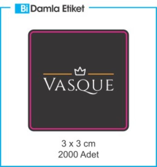 Sobe Reklam Normal Kesimli Damla Etiketler