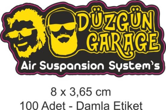 Sobe Reklam Normal Kesimli Damla Etiketler