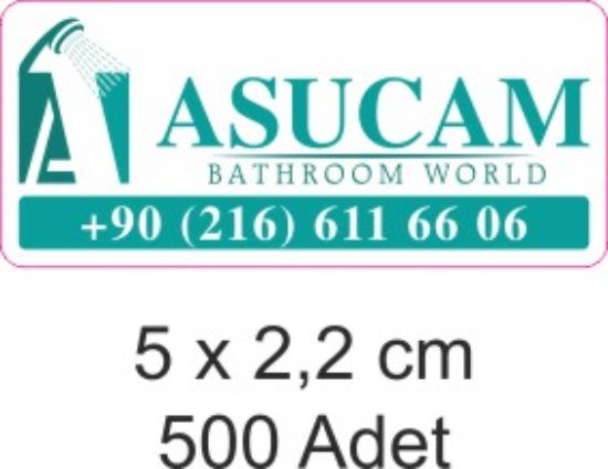 Sobe Reklam Normal Kesimli Damla Etiketler
