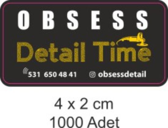 Sobe Reklam Normal Kesimli Damla Etiketler