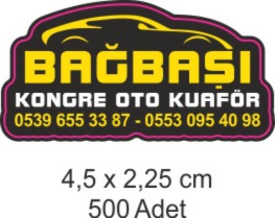 Sobe Reklam Normal Kesimli Damla Etiketler