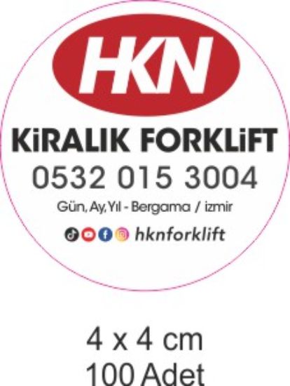 Sobe Reklam Normal Kesimli Damla Etiketler