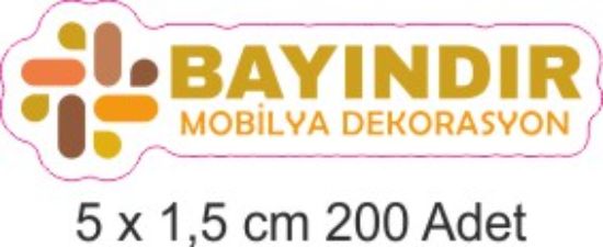 Sobe Reklam Normal Kesimli Damla Etiketler