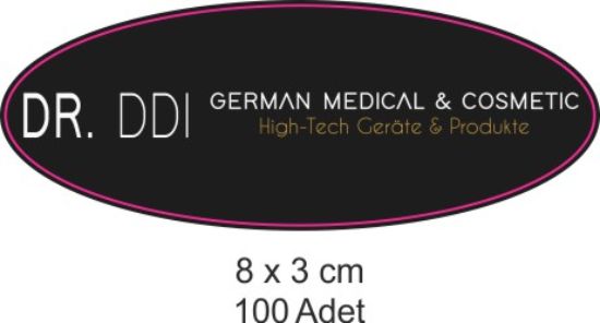 Sobe Reklam Normal Kesimli Damla Etiketler