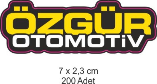 Sobe Reklam Normal Kesimli Damla Etiketler