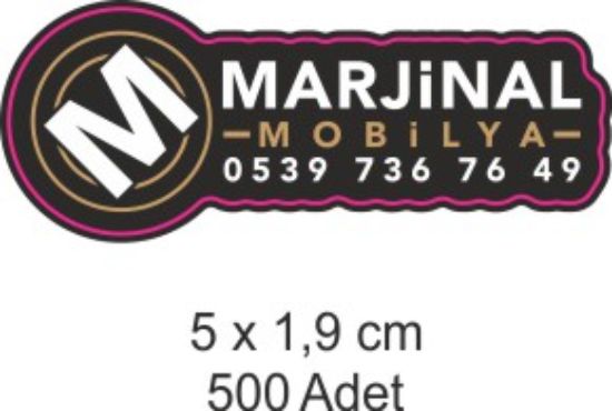 Sobe Reklam Normal Kesimli Damla Etiketler