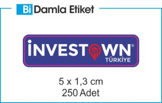 Sobe Reklam Normal Kesimli Damla Etiketler