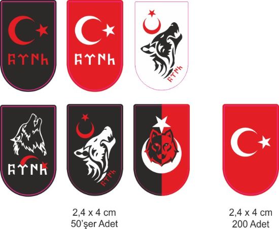 Sobe Reklam Normal Kesimli Damla Etiketler