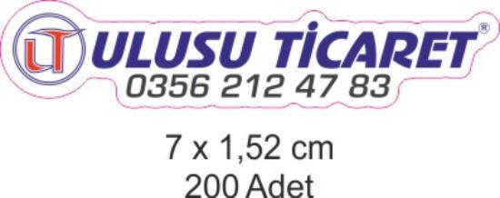 Sobe Reklam Normal Kesimli Damla Etiketler