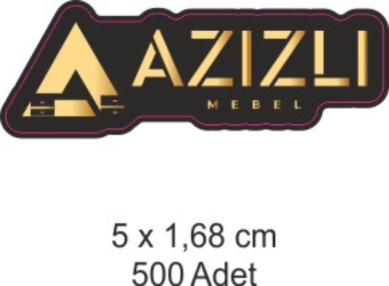 Sobe Reklam Normal Kesimli Damla Etiketler