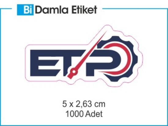 Sobe Reklam Normal Kesimli Damla Etiketler