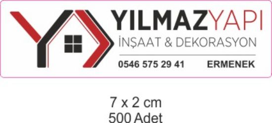 Sobe Reklam Normal Kesimli Damla Etiketler